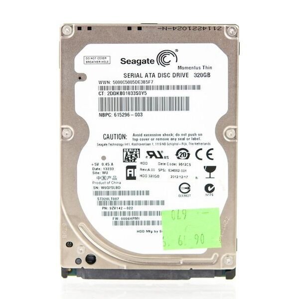 Seagate Desktop Hard Drive 320gb Inceptial Systems 1309