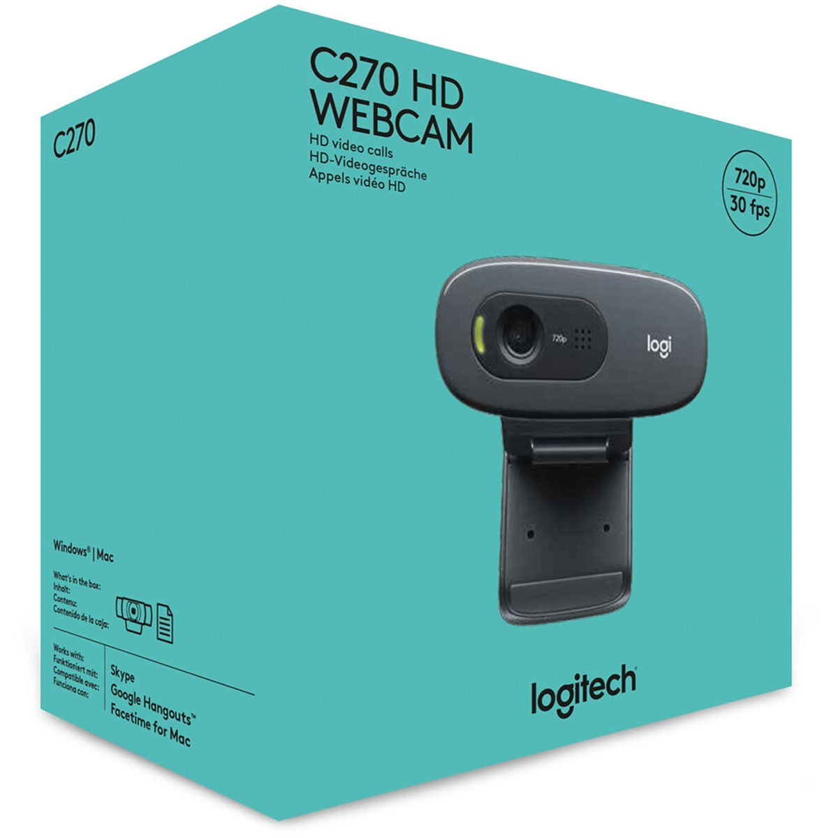 Logitech c270 hd 720 webcam - Inceptial Systems