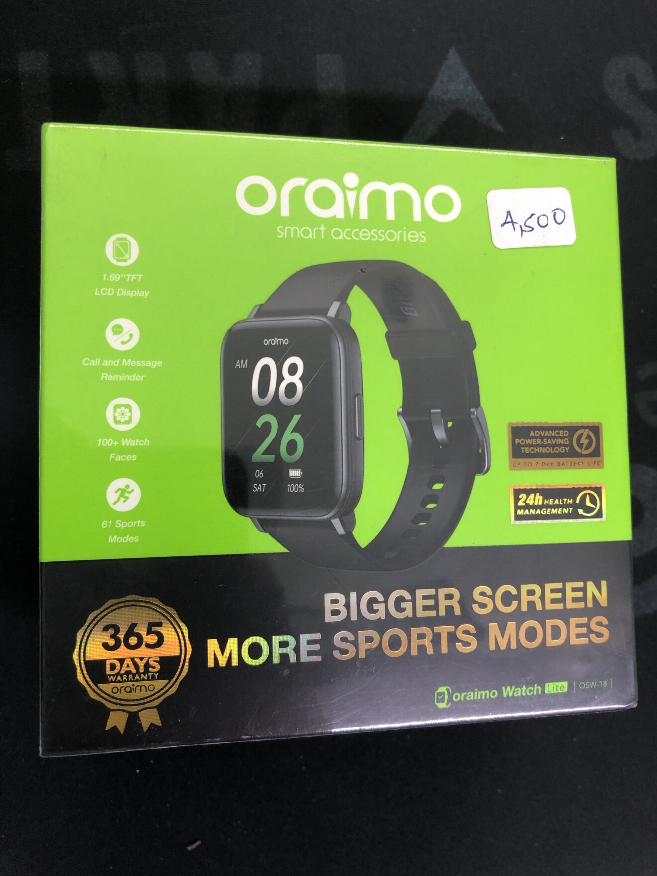 Oraimo Smart Watch Osw-18 - Inceptial Systems